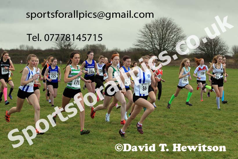 Girls under-15s Davison Shield 2023 Start Fitness Sherman Cup and Davison Shield, Temple Park, South Shield,   Photo: David T. Hewitson/Sports for All Pics